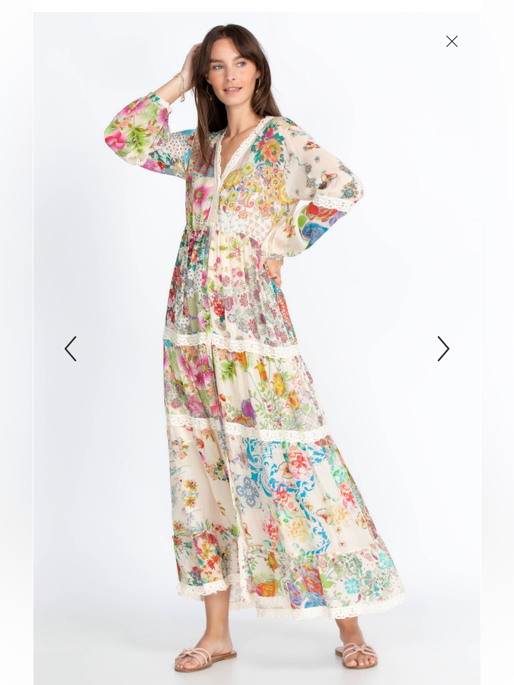 JOHHNY WAS MILANA DRESS SLIP